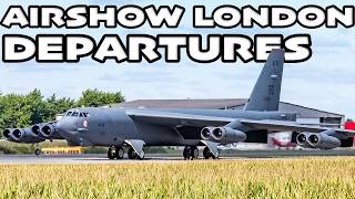CLOSE UP ACTION! Amazing Military departures from Airshow London - YXU/CYXU