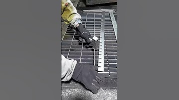 Hot dip galvanized steel grating- Good tools and machinery make work easy smooth