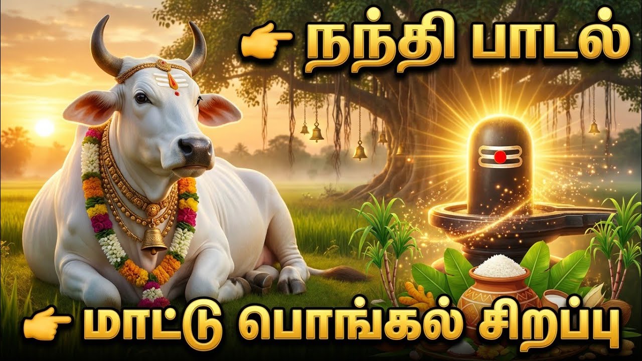  ஓம் நந்தீஸ்வராய | கைலாசத்தில் நந்தி 🐂🕉️/மன அமைதிக்கான பக்தி பாடல்/