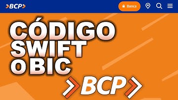 Cual es el código SWIFT del BCP | Código BIC BCP Perú