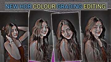 New HDR Graphics Colour Grading | Alight Motion | ✅