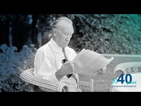 Verleihung des Deutschen Lokaljournalistenpreises der Konrad-Adenauer-Stiftung