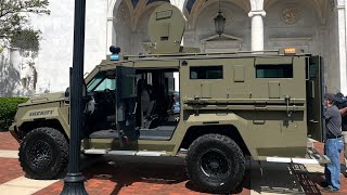 Mahoning County Sheriff’s office shows off new armored vehicle