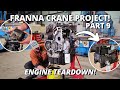 Teardown &amp; Inspecting The Engine! | Franna Crane Project | Part 9