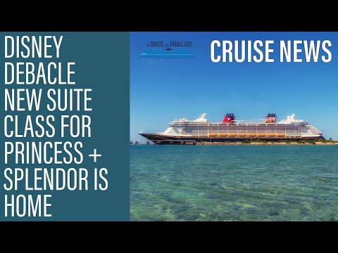 NEWS UPDATE: Disney Booking Debacle, Princess New Suite Experience, and Carnival Splendor is Home! Video Thumbnail