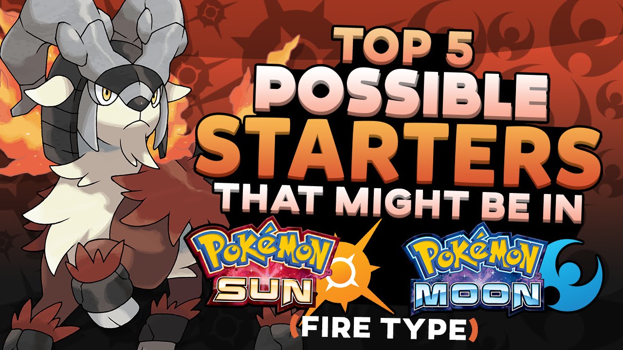 Best Pokemon Sun & Moon starters