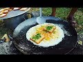 Bread Omelette Recipe | Yummy Cooking Egg Omelette | Cooking skill Village Food Channel