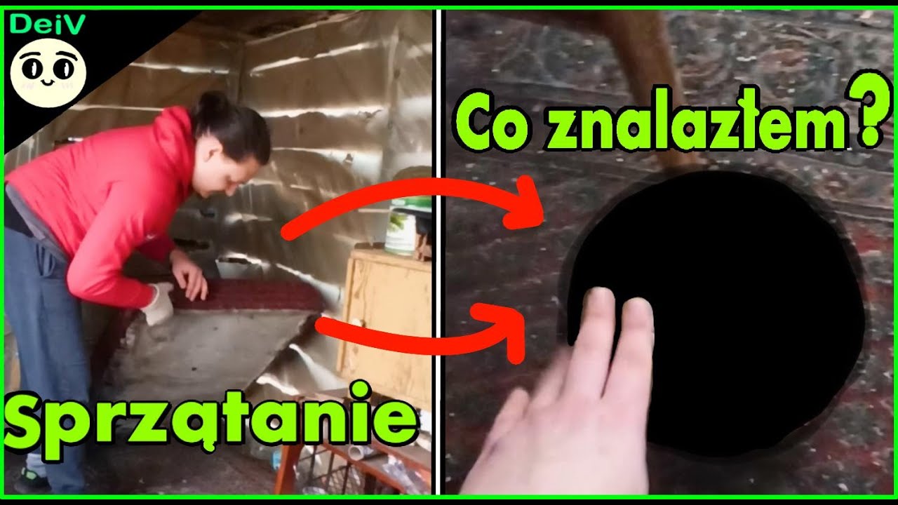 POSPRZĄTAŁEM survivalową bazę po 6 latach I TO SIĘ STAŁO...