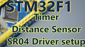 087-STM32F1 Timer Setup the driver for SR04 distance sensor: Sensor review & driver optimization
