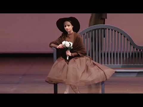 Nina Kaptsova and Denis Rodkin in "Lady of the Camellias". Act 3