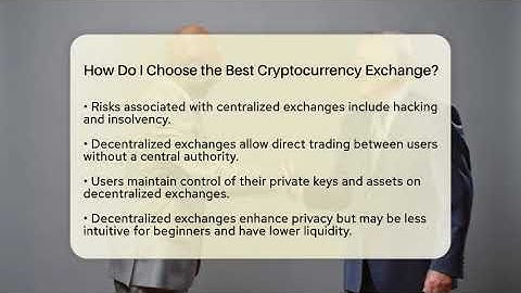 How Do I Choose the Best Cryptocurrency Exchange? | All About Crypto Exchanges News