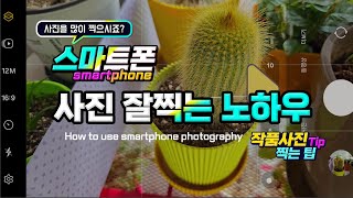 스마트폰 사진 잘 찍는 방법 - 핸드폰 카메라의 놀라운 접사 사진 을 찍는 방법 _How to use smartphone photography