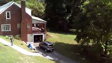 First Flight Video, Syma X5c-1 quad