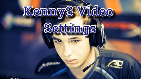 KennyS Reveal his Video Settings | CS:GO.