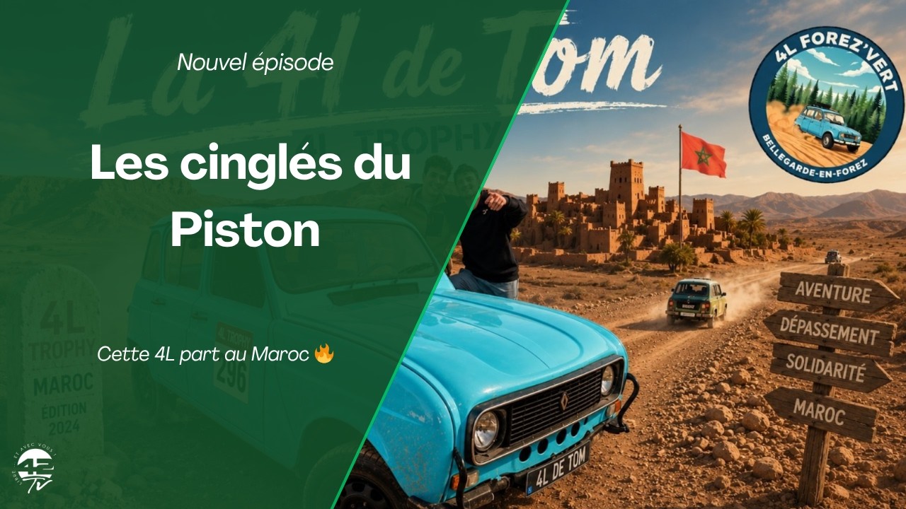 Il restaure une 4L pour traverser le désert marocain