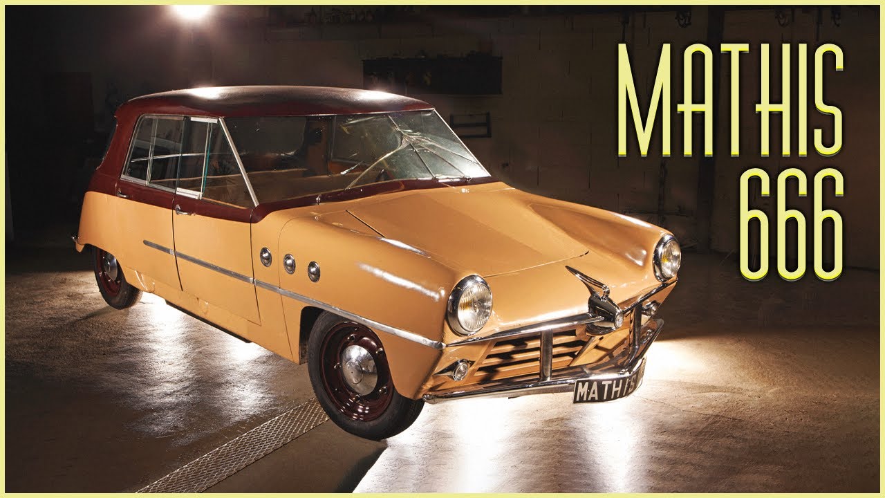 Mathis Type 666 1948 года: шесть цилиндров, шесть сидений, шесть передач и мечта, потрясшая Европу.