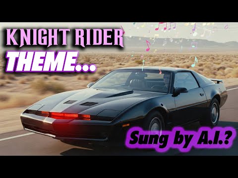 Can Ai Create A Song Using The Words Of The Knight Rider Opening Narration Can Ai Create A Song Using The Words Of The Knight Rider Opening Narration