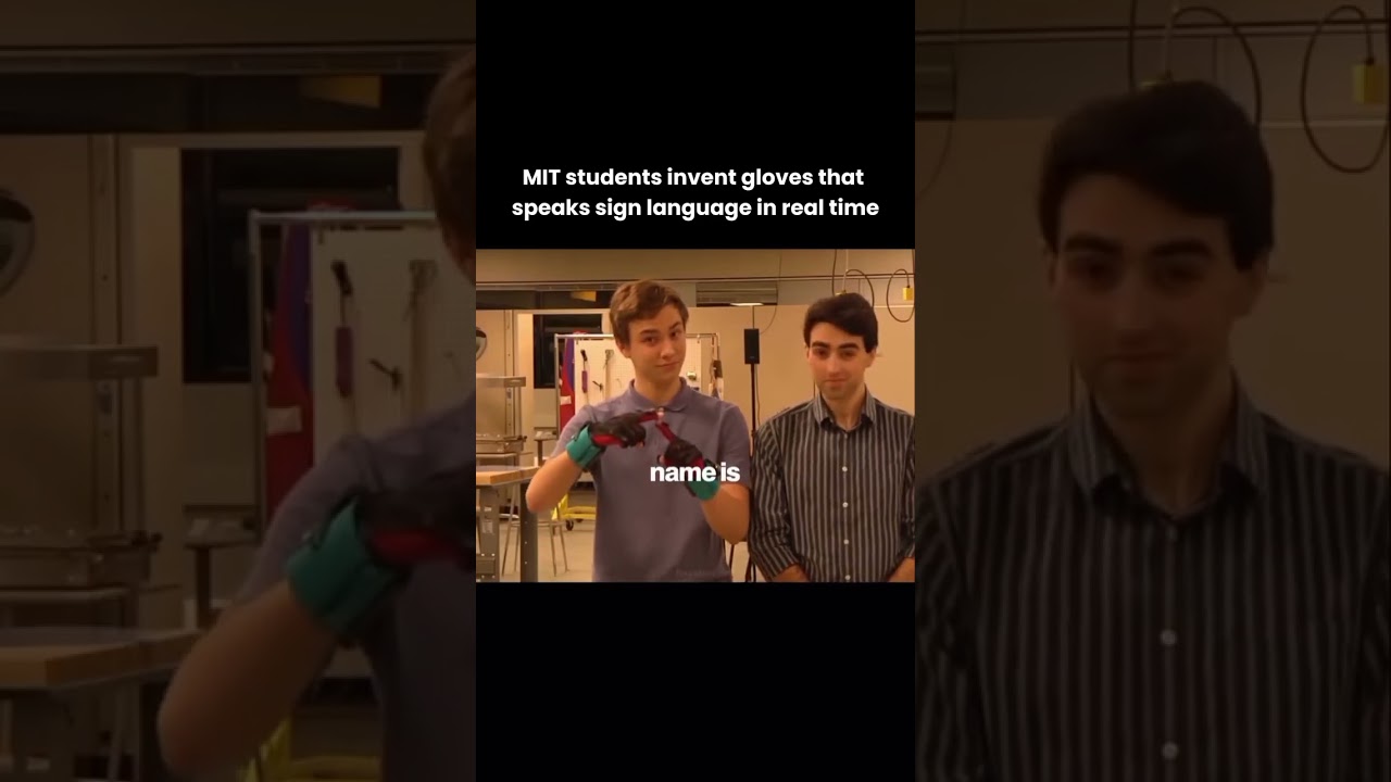 MIT students invent gloves that speak sign language 