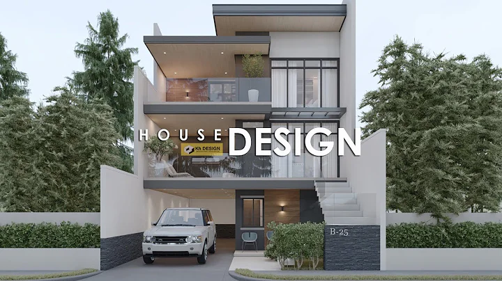 HOUSE DESIGN | 3 STOREY HOUSE 8.00m x 13.00m (104 sqm Lot area) | 4 BEDROOM - DayDayNews