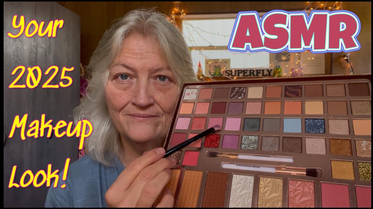ASMR/ Doing your 2025 Makeup Look! Tingly & Relaxing