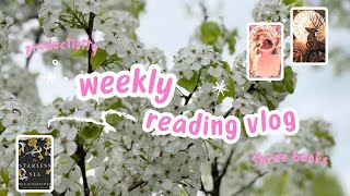 The one where I finally finish The Starless Sea || weekly reading vlog