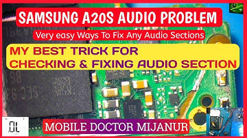 💥New idea💥 | Samsung A207F Audio problem | very easy Ways To check & fix audio section by MIJANUR