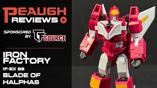 Video Review: Iron Factory IF-EX66 BLADE OF HALPHAS