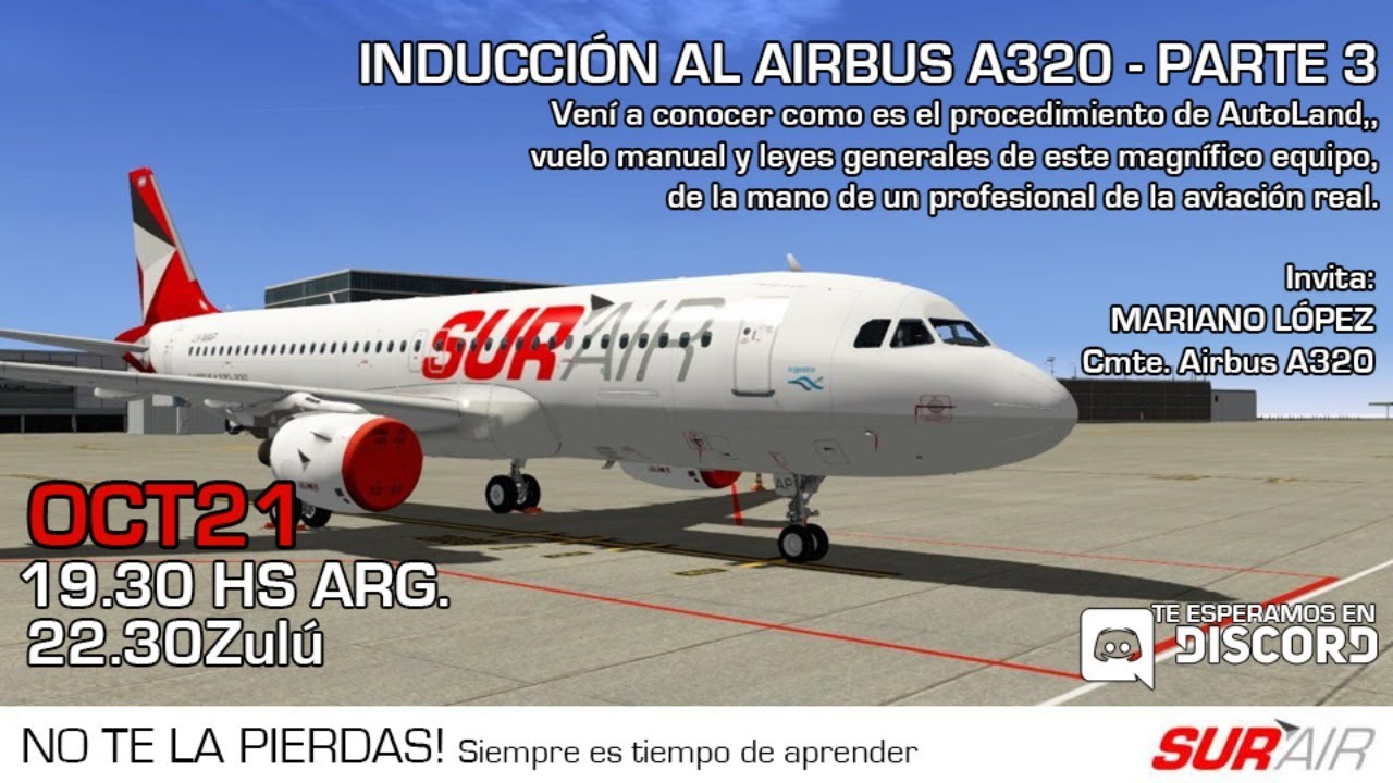Introducción al A320 - parte 3 con Mariano López!