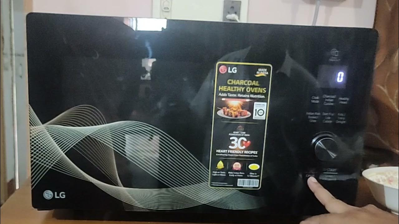 LG 28l convection+charcoal microwave MJEN286UH unboxing & expert