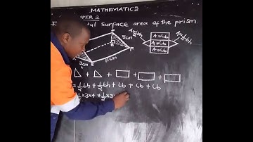 GRADE 9 MATHS MENSURATION TOTAL SURFACE AREA ECZ EXAM SOLVED 2024