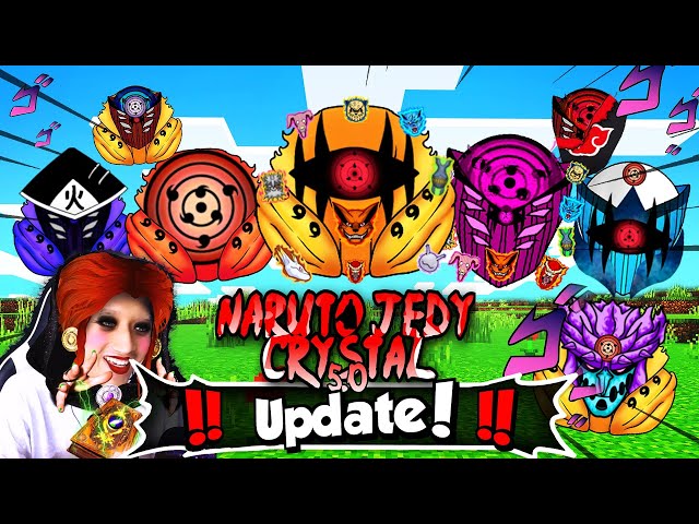 UPDATE Besar!! Naruto Jedy Crystal TERBARU😱 Baru Main Langung OP!!😨 Minecraft Naruto Jedy New #1 class=