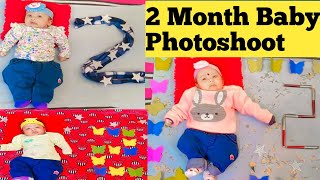 Baby Photoshoot At Home || Simple 2nd Month Baby Photoshoot Idea || Baby Monthly Photoshoot Ideas screenshot 2