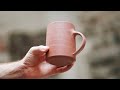 How to Pull and Attach Handles on Pottery Mugs — Narrated Version