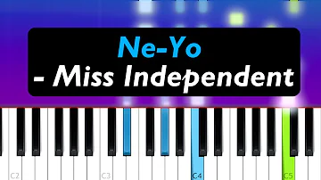 Ne-Yo - Miss Independent (Piano Tutorial)