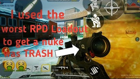 I got a nuke with worst RPD loadout | COD Mobile | Gaming with Durvesh
