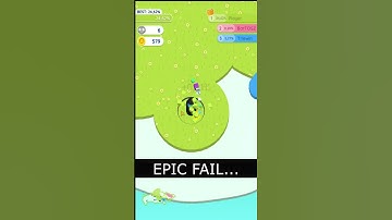 EPIC FAIL in paper io #paperio #games #shorts #short #CharacterBattles