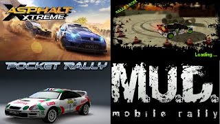 Asphalt Xtreme vs Rally Racer Dirt vs Pocket Rally vs Mud Rally - BEST ANDROID Rally Racing Games screenshot 5