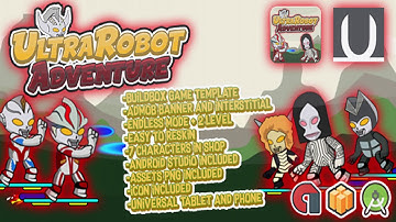 UltraRobot Adventure + Admob (BBDOC + Android Studio) | Codecanyon Scripts and Snippets