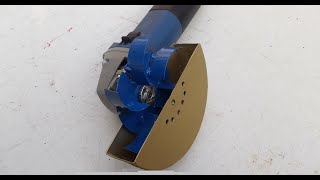 Homemade Amazing Angle Grinder Attachment | Blower and Vacuum Port