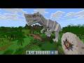 GIANT DINOS in MINECRAFT PE! - Addon Showcase