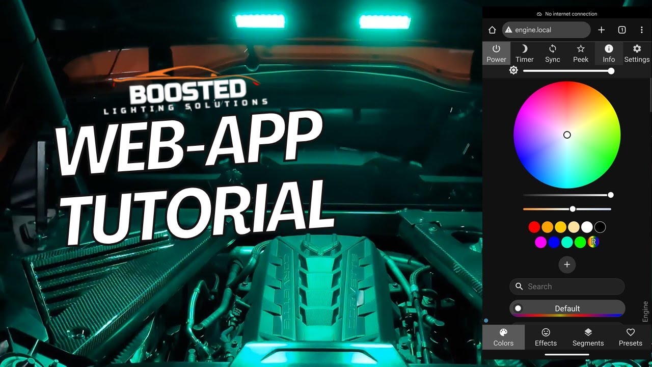C8 Corvette Coupe Engine Bay Lighting Kit | Web-App Tutorial