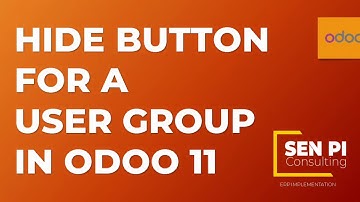 Hide button for a group on any form view in Odoo