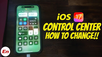How to Change & Customize Control Center in iOS 17!!