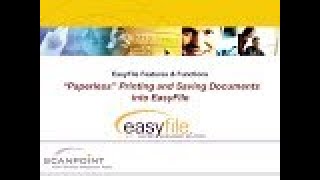 EF Paperless Printing and Saving Documents into EasyFile Wealth