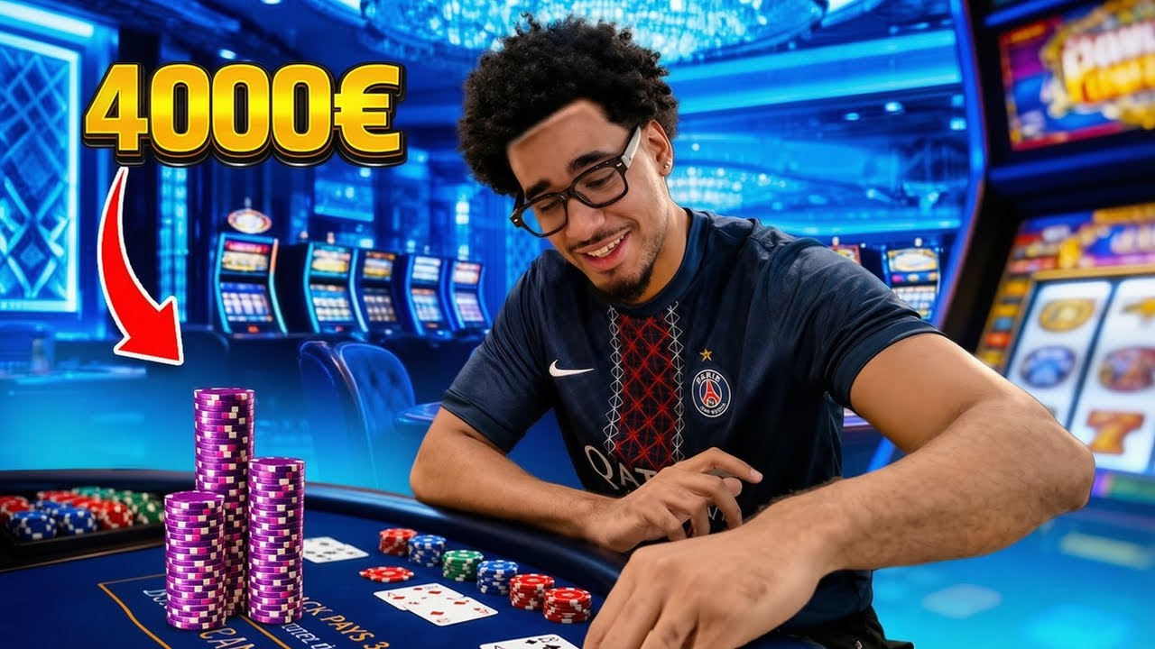 DES MAINS À 4000€ AU BLACKJACK DANS UNE SESSION ULTRA TENDU !