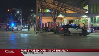 APD responding to a stabbing at The ARCH