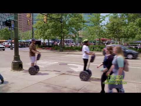 Video: Lijst van Detroit Segway-tours en -verhuur