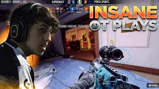 The Most INSANE Pro OVERTIME Plays In Rainbow Six Siege