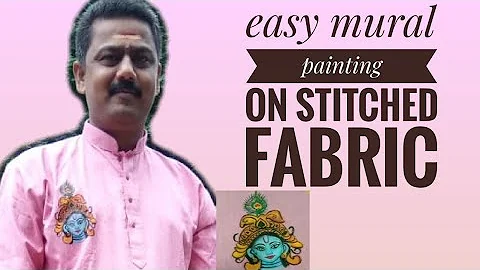 kerala mural painting/mural painting on fabric/shruthi's world