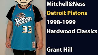 Mitchell & Ness Detroit Pistons 1998-1999 Grant Hill Swingman Jersey 